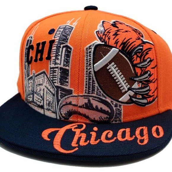 Chicago Premium Downtown Snapback Hat - Picture 2 of 7